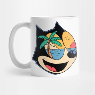 Felix's beautiful view in the beach vacation tropical summer Mug